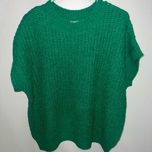 Zenana Outfitters Vibrant Green Crew Neck Sweater